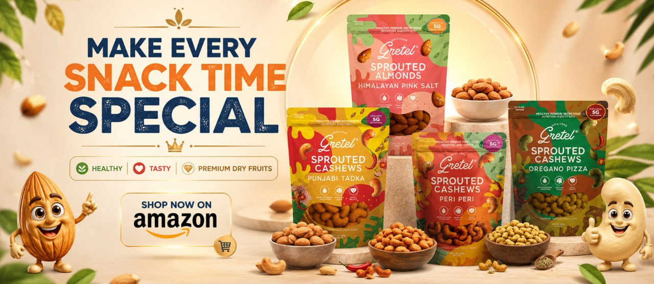 Top Cashew Brands and Flavoured Dry Fruits for Every Occasion
Premium Kaju Brands with Delicious Flavored Cashew Nut Varieties