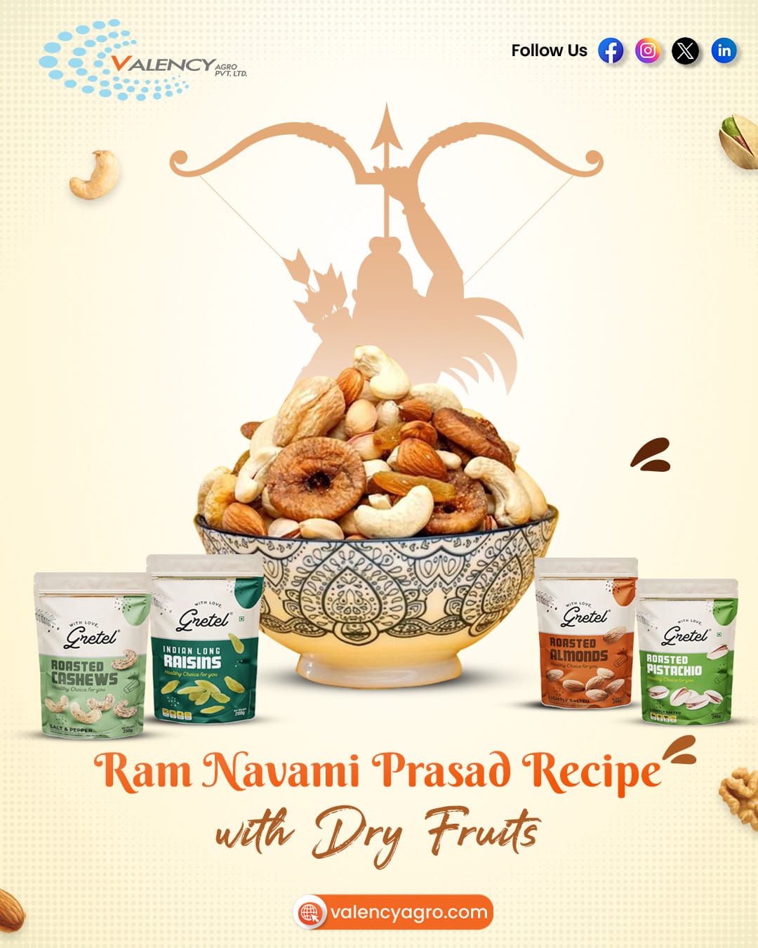 Ram Navami Prasad Recipe with Dry Fruits