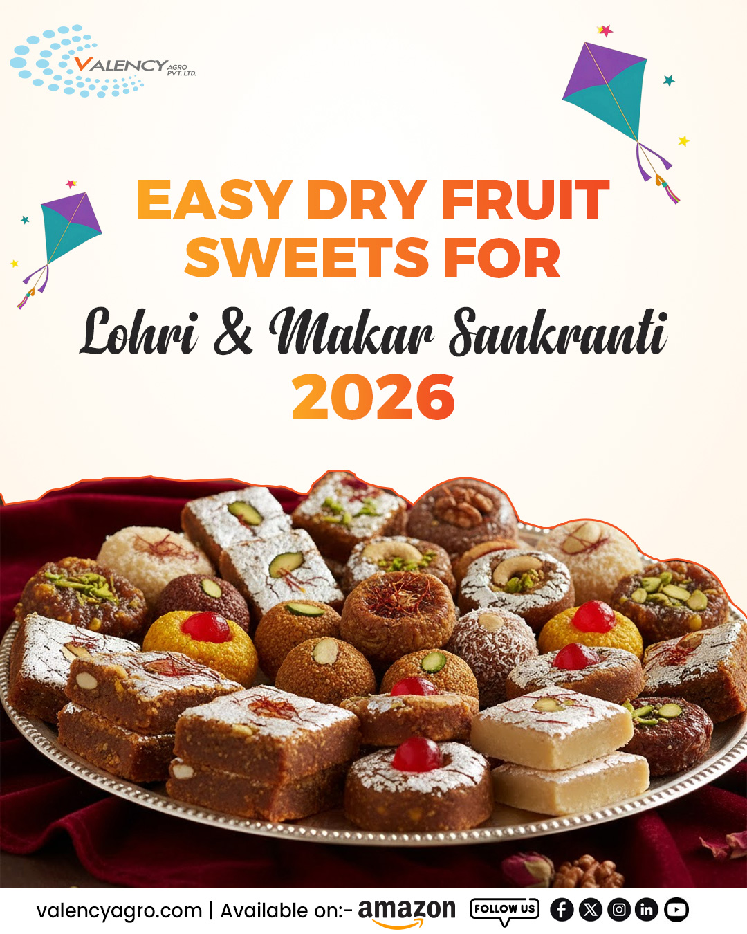 Healthy til and dry fruit laddoos made with sesame seeds